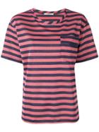 Odeeh Striped T-shirt - Red