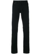 Stone Island - Straight-leg Trousers - Men - Cotton/spandex/elastane - 36, Black, Cotton/spandex/elastane