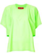 Wendy Jim Short-sleeve Flared T-shirt - Green