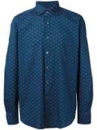 Glanshirt - Printed Shirt - Men - Cotton - 40, Blue, Cotton