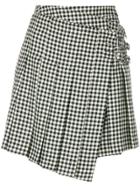 Mcq Alexander Mcqueen Wrap Kilt Skirt - Black