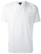 Emporio Armani Logo Print T-shirt, Men's, Size: Medium, White, Cotton