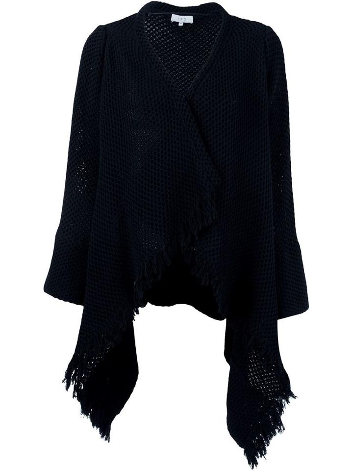 Iro Fringed Drapey Cardigan