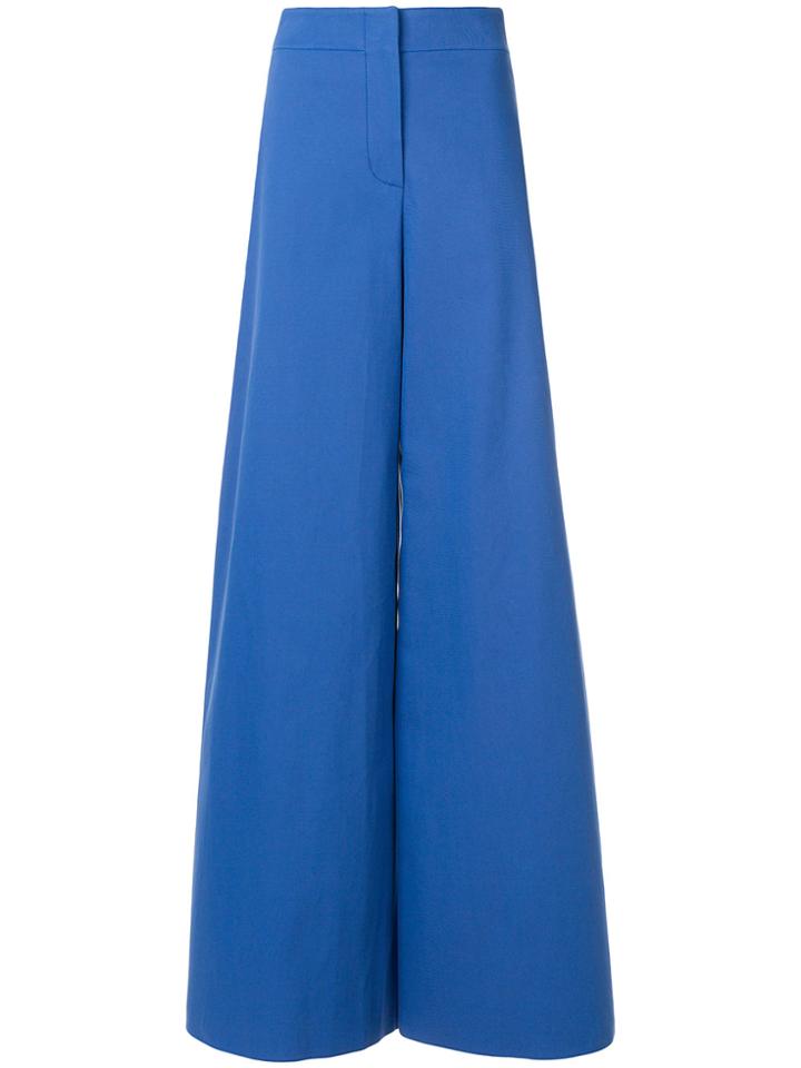 Emilio Pucci High-waisted Palazzo Pants - Blue