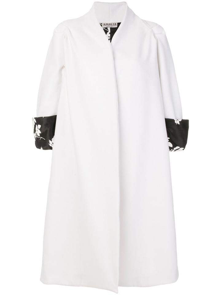 Amalia Opera Coat - White