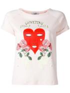 Vivetta Procione T-shirt, Women's, Size: 38, Pink/purple, Cotton