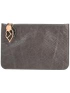 See By Chloé Bisous Clutch, Women's, Grey