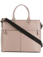 Vivienne Westwood Logo Plaque Tote Bag - Neutrals