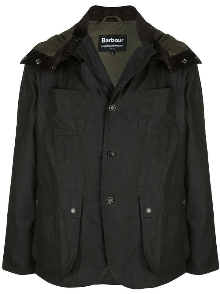 Barbour X Engineered Garments Multiple Pocket Hooded Jacket - Black