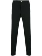 Prada Stretch Slim-fit Trousers - Black