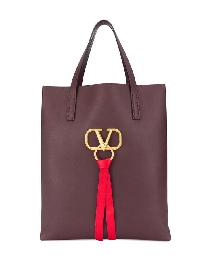 Valentino Valentino Garavani Vring Tote Bag - Red
