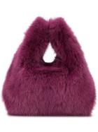 Simonetta Ravizza Mini Furrissima Tote Bag - Purple