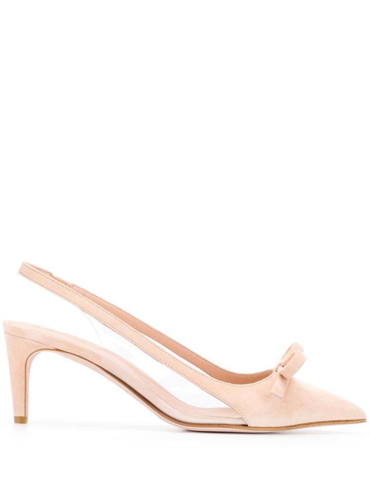 Red Valentino Slingback Pumps - Pink