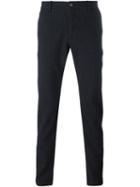 Jacob Cohen Academy 'bobby' Slim Fit Trousers, Men's, Size: 35, Blue, Silk/cotton/polyamide/spandex/elastane
