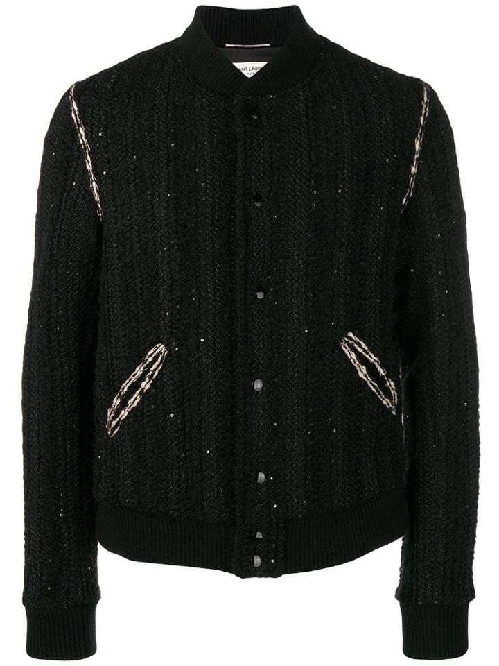 Saint Laurent Carry Over Jock Jacket - Black