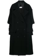 Maison Margiela Tailored Double-breasted Coat - Black