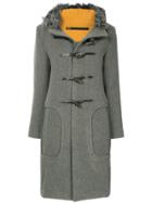 Muller Of Yoshiokubo Duffle Fitted Coat - Grey