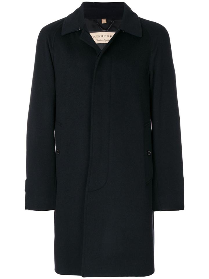 Burberry Classic Coat - Blue