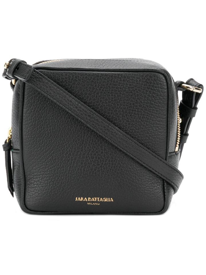 Sara Battaglia Shoulder Bag - Black