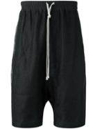 Rick Owens 'rick's Pods' Trousers, Men's, Size: 48, Black, Linen/flax/cotton