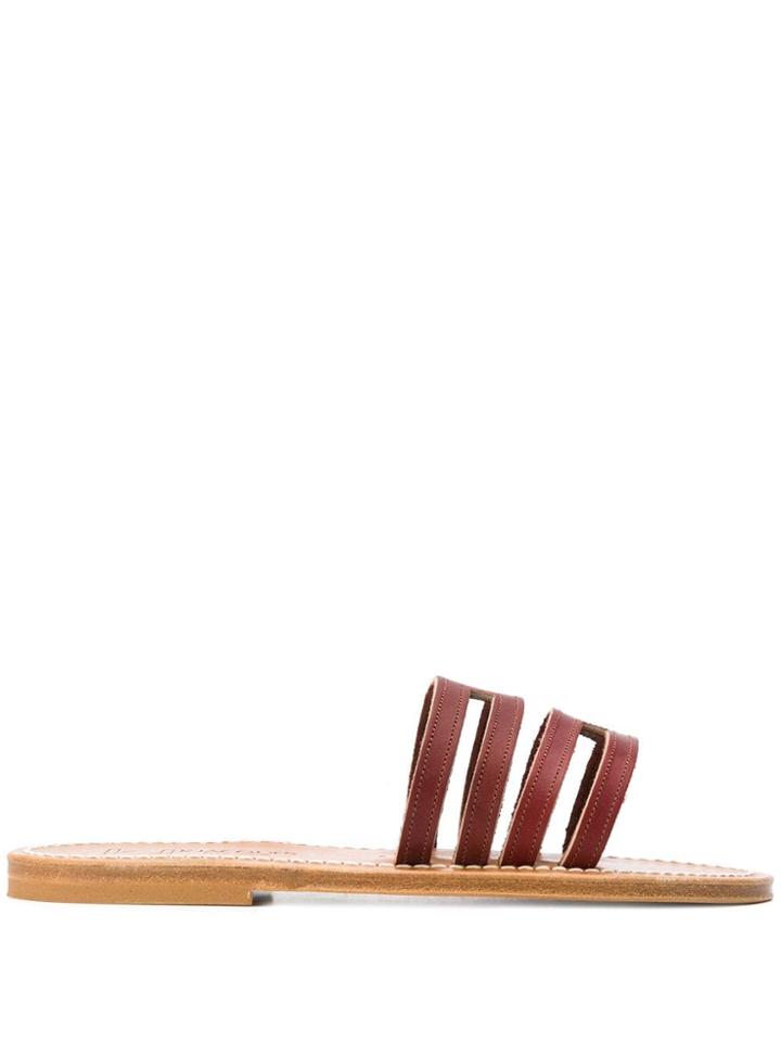 K. Jacques Hekla Sandals - Red
