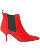 Anine Bing Stevie Chelsea Boots - Red