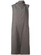 Rick Owens Tie Collar Jumpsuit