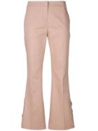 No21 High Waisted Trousers - Pink & Purple