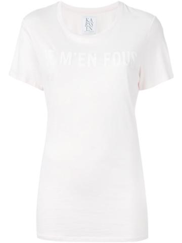 Zoe Karssen Je M'en Fous T-shirt