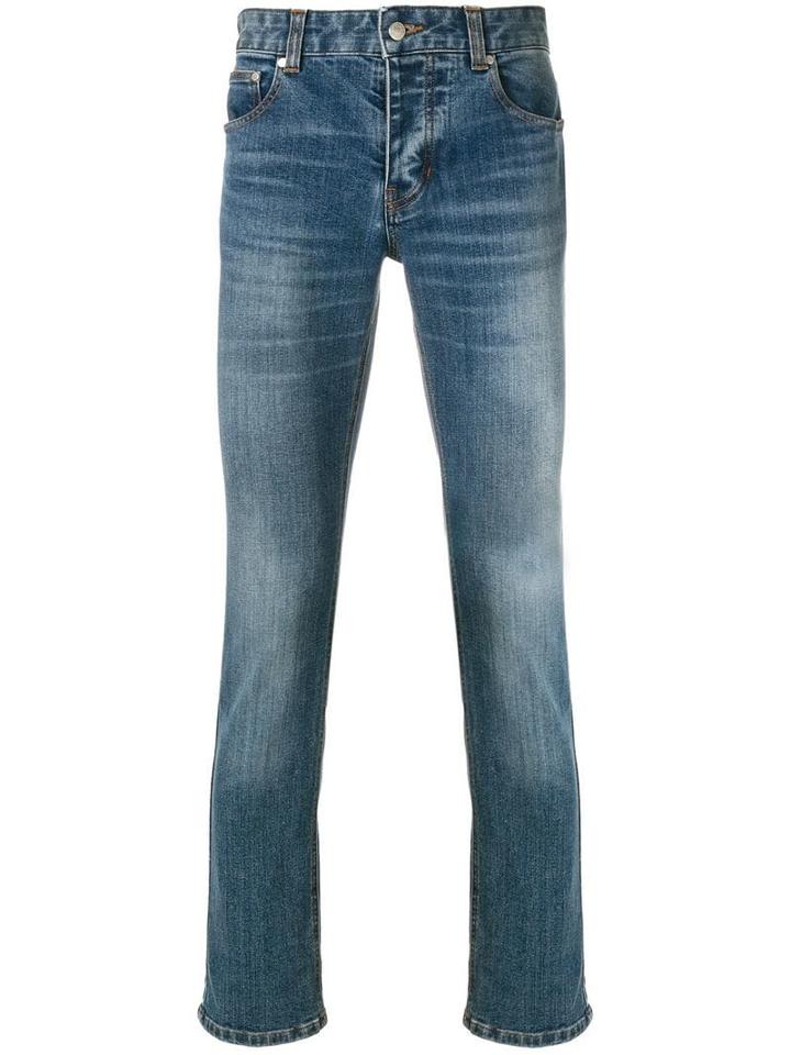 Ami Paris Slim Fit Jeans - Blue