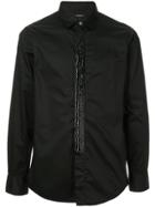 Loveless Long-sleeve Fitted Shirt - Black