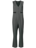 Pinko Side Band Jumpsuit - Grey
