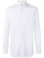 Barba - Poplin Shirt - Men - Cotton - 38, White, Cotton