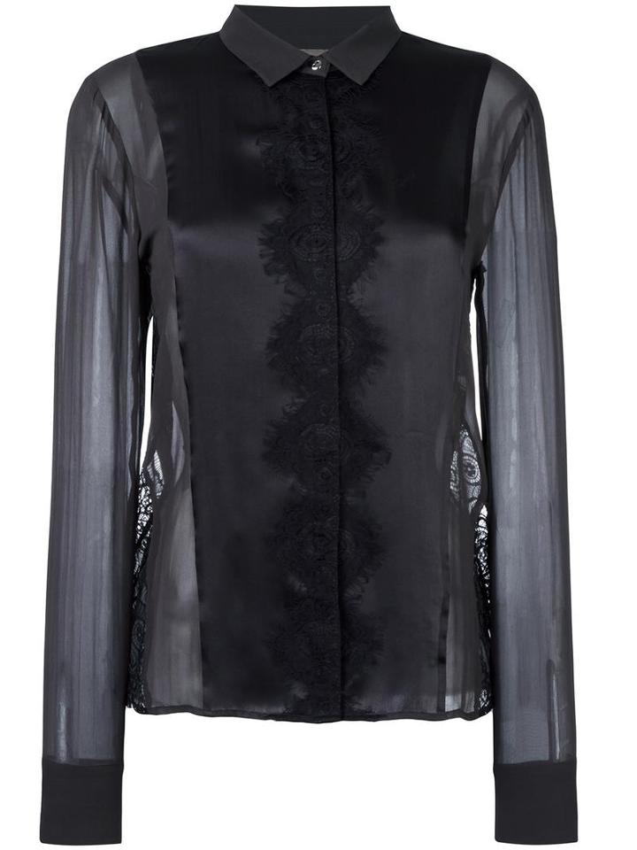 Tony Cohen 'yaelle' Blouse, Women's, Size: 36, Black, Silk/polyester