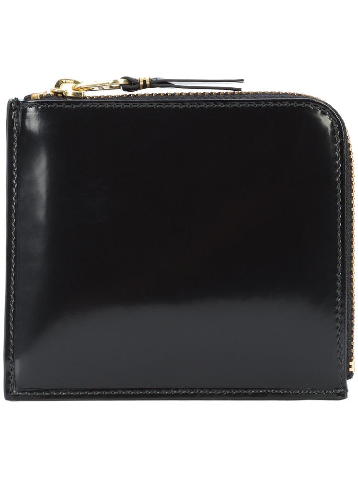 Comme Des Garçons Wallet Zip Purse - Black