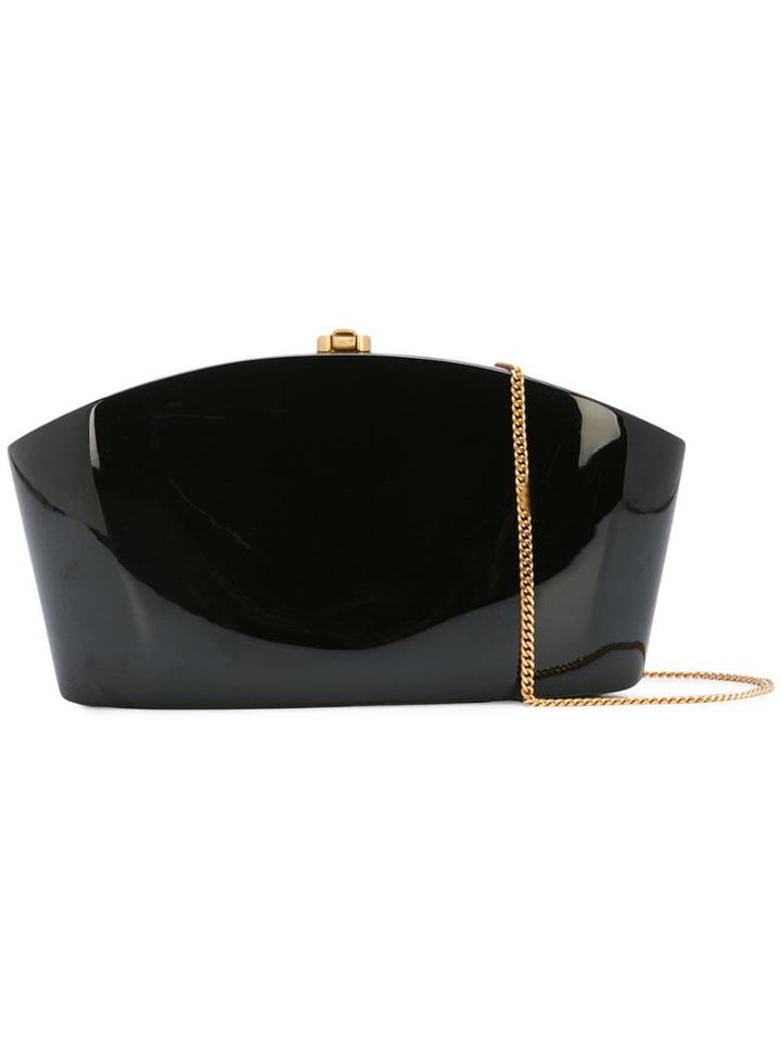 Rocio Twiggy Clutch Bag - Black