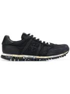 White Premiata Prince Sneakers - Black