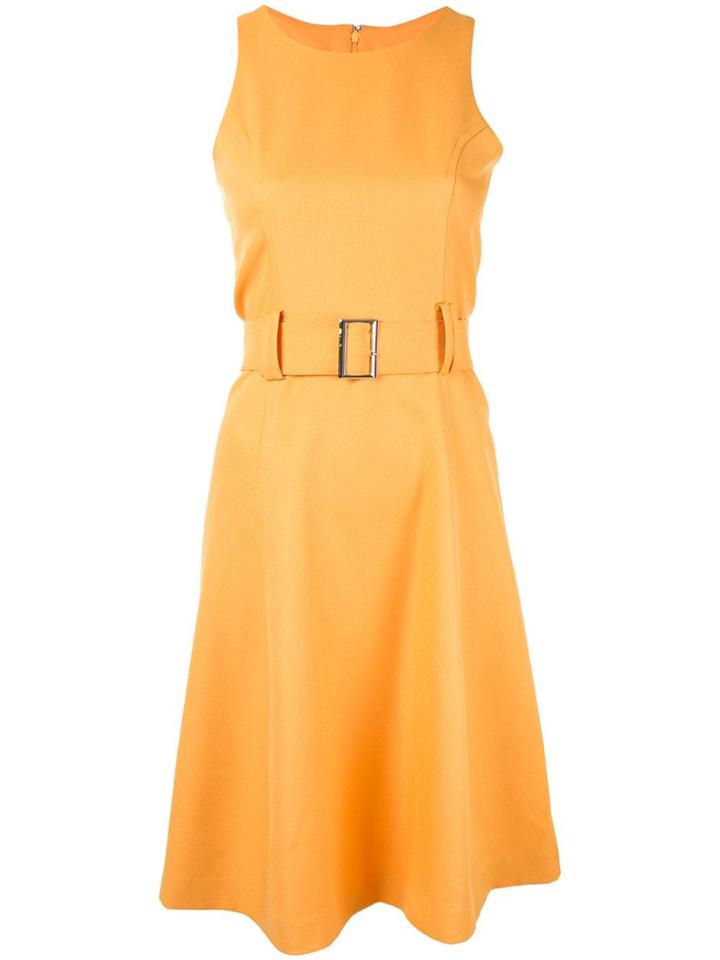 Bambah Buckle Dress - Orange