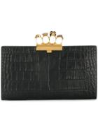 Alexander Mcqueen Knuckleduster Clutch - Black