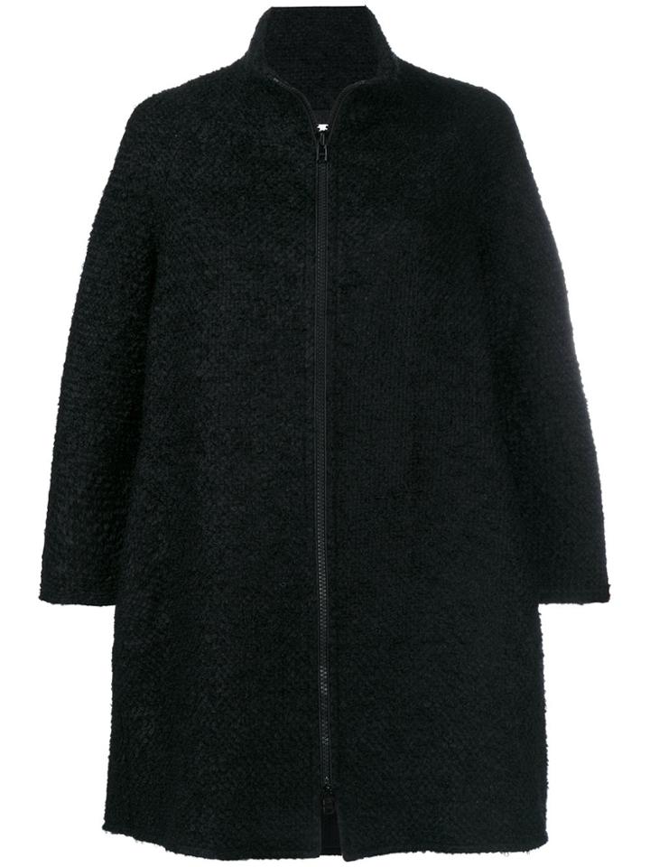 Gianluca Capannolo Zipped Coat - Black