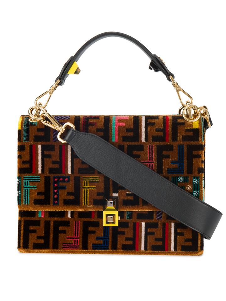 Fendi Kan I Shoulder Bag - Multicolour