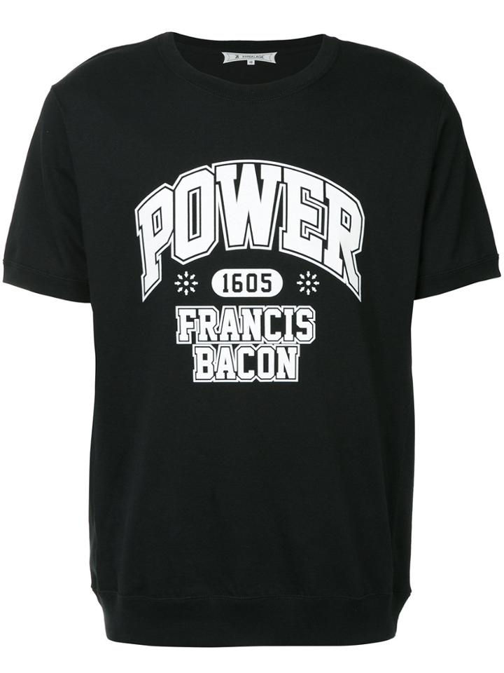 Anrealage Power College T-shirt - Black