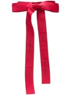 Dolce & Gabbana Amore Bow Belt - Red