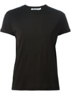 T By Alexander Wang Round Neck T-shirt, Women's, Size: S, Black, Cotton