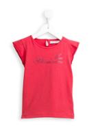 Miss Blumarine Embellished T-shirt, Girl's, Size: 8 Yrs, Red