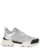 Love Moschino Logo Low-top Sneakers - Silver