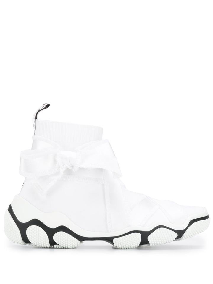 Red Valentino Glam Run Sneakers - White