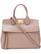 Salvatore Ferragamo Studio Shoulder Bag - Nude & Neutrals