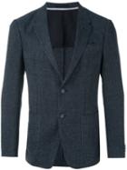 Z Zegna - Tweed Blazer - Men - Cotton/linen/flax/cupro - 46, Blue, Cotton/linen/flax/cupro