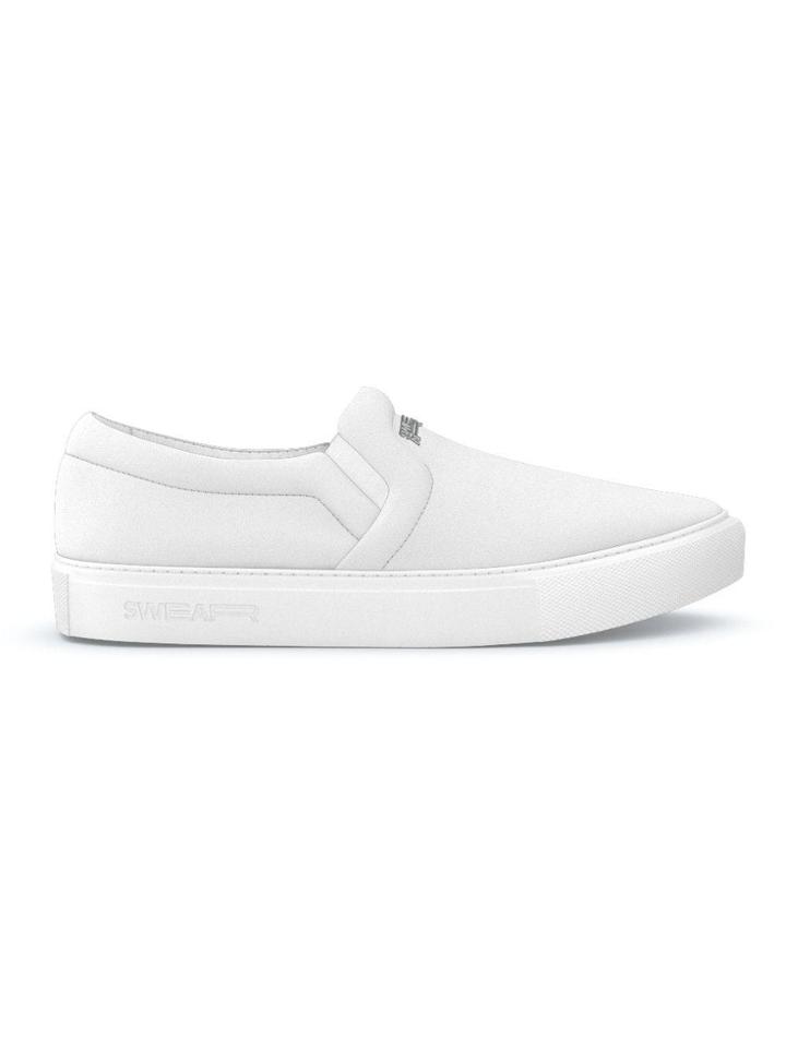 Swear Maddox Slip-on Sneakers Fast Track Personalisation - White